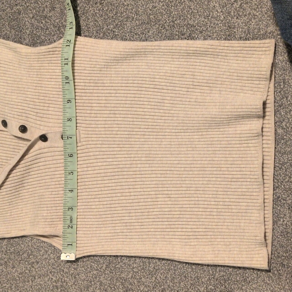 Madewell Owen Ribbed Polo Tank Size Medium - Picture 5 of 7